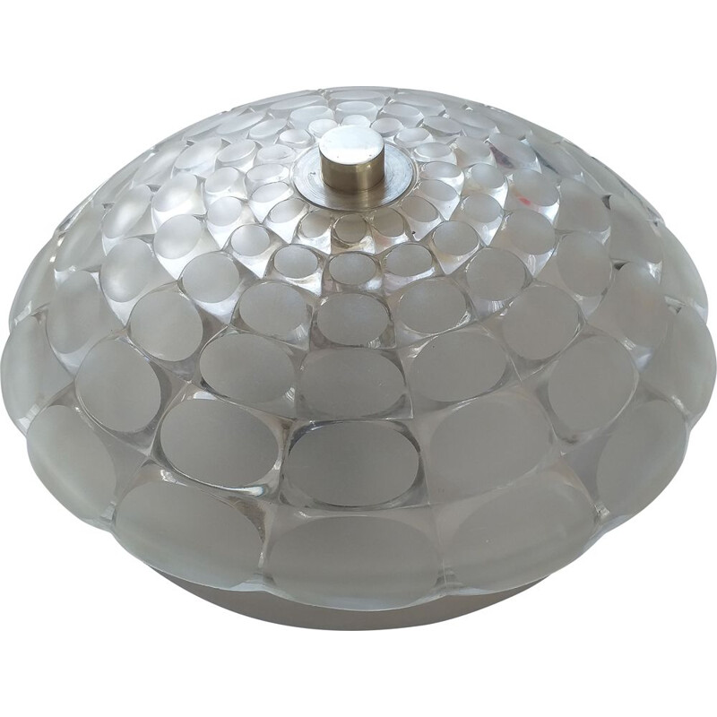 Vintage wall or ceiling lamp with flush mount, Austria 1970