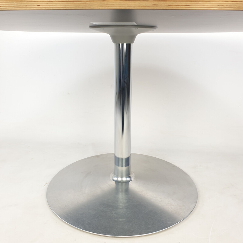 Vintage Oval Dining Table by Pierre Paulin for Artifort 1980s