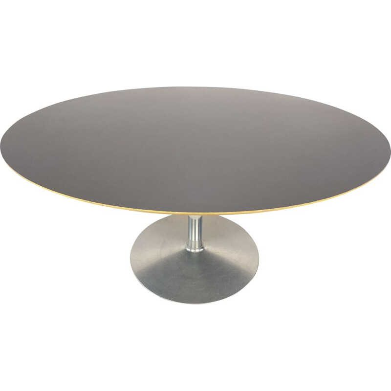 Vintage Oval Dining Table by Pierre Paulin for Artifort 1980s