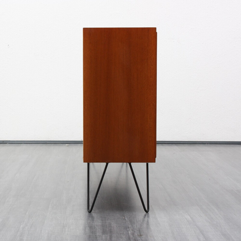  Sideboard in teak with hairpin legs - 1960s