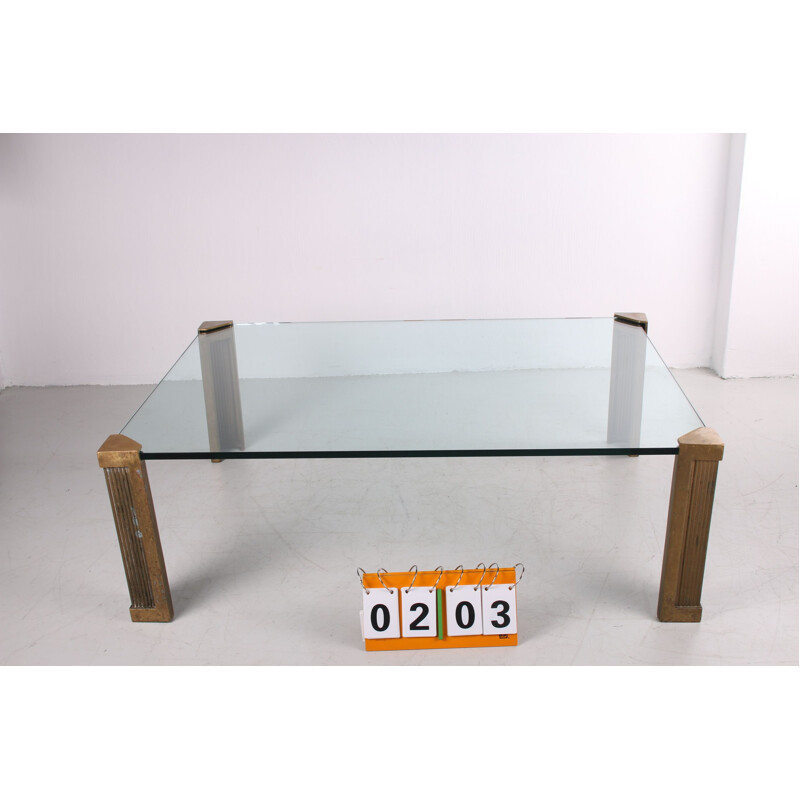 Vintage Coffee table T14 by Peter Ghyczy 1970s