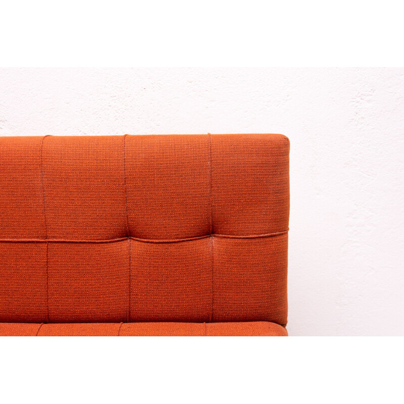 Vintage folding sofa-bench, Czechoslovakia 1960s