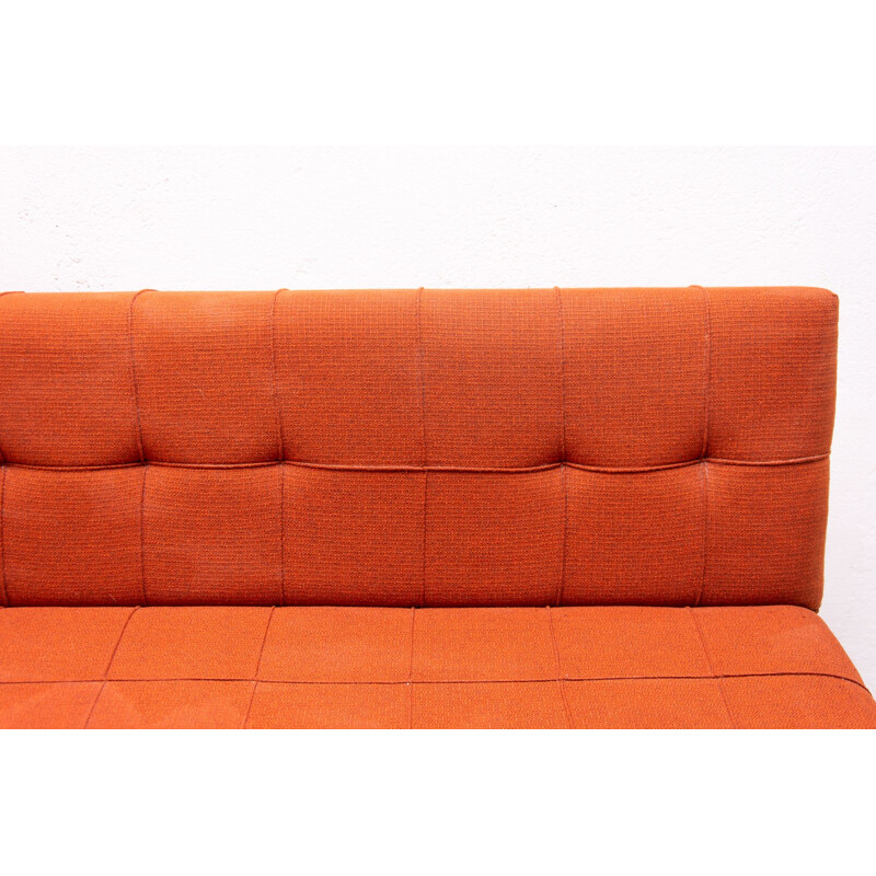 Vintage folding sofa-bench, Czechoslovakia 1960s