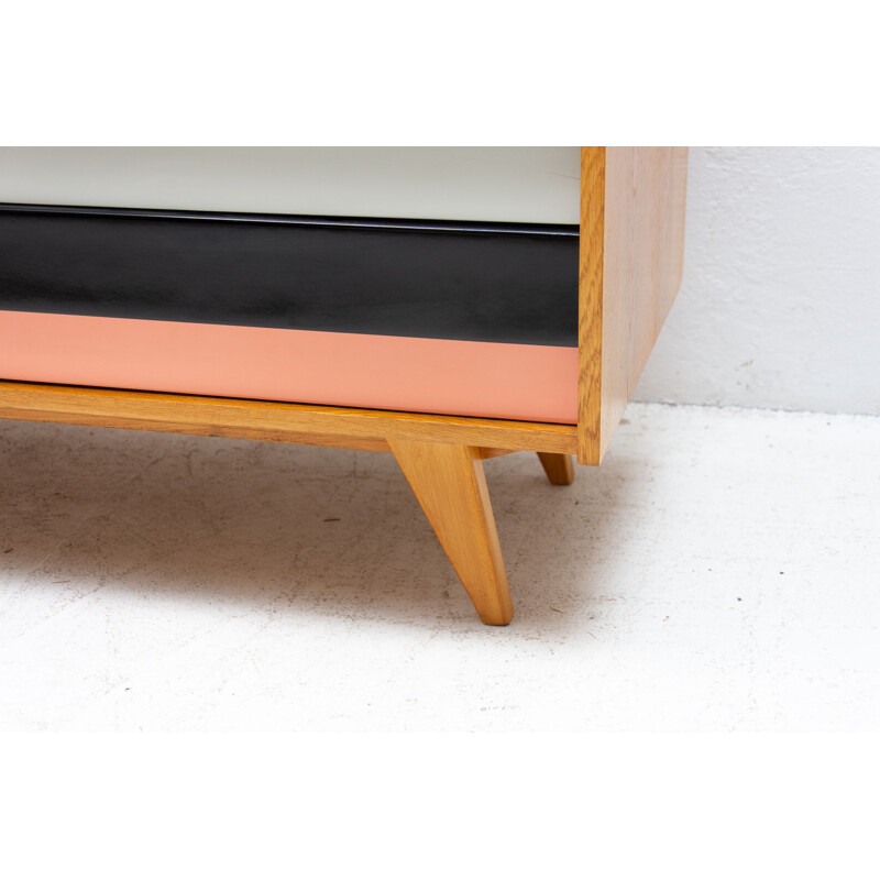 Vintage modernist sideboard No. U-460 by Jiří Jiroutek, Czechoslovakia 1958s