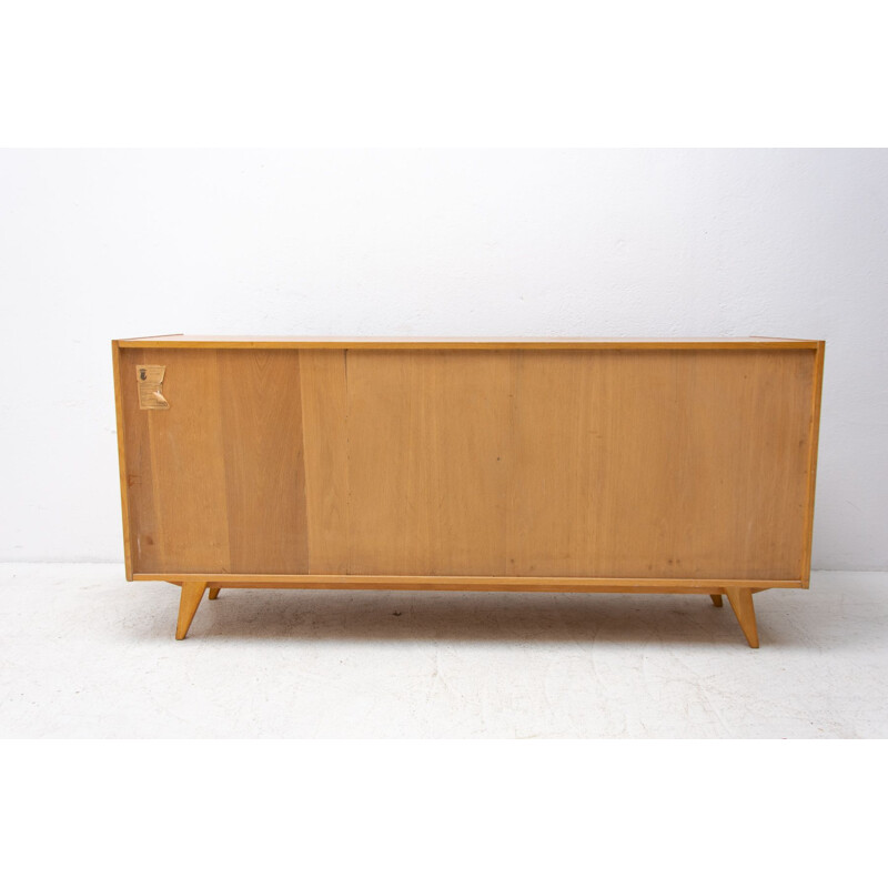 Vintage modernist sideboard No. U-460 by Jiří Jiroutek, Czechoslovakia 1958s