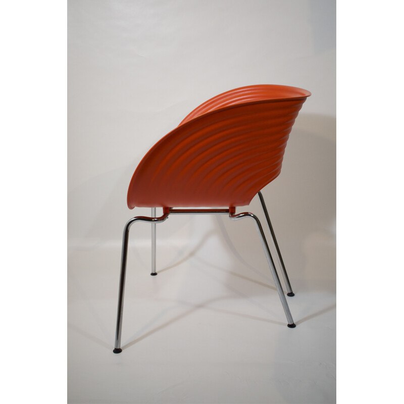 Vintage Tom Vac red orange armchair by Ron Arad by Vitra