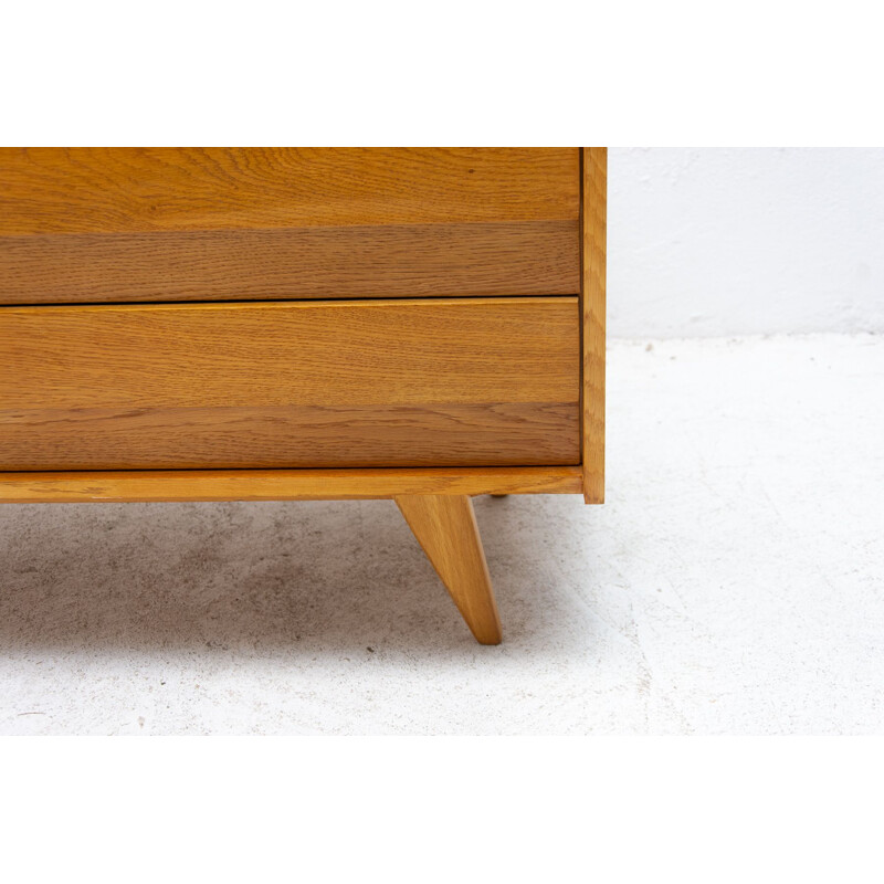 Vintage chest of drawers U-458 by Jiri Jiroutek, Czechoslovakia 1960s