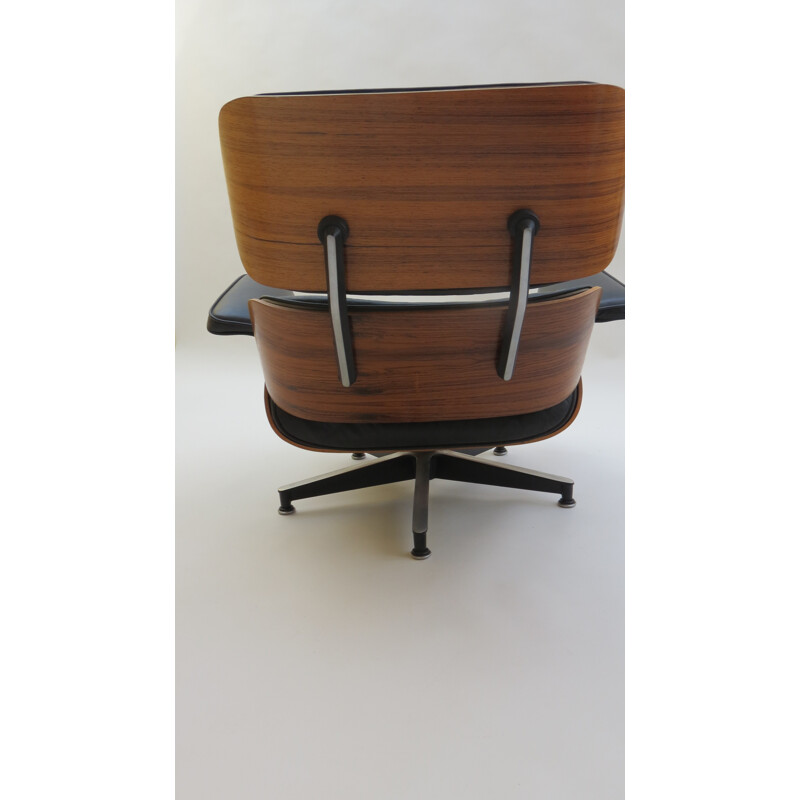 Herman Miller lounge armchair and ottoman, Charles & Ray EAMES - 1970s