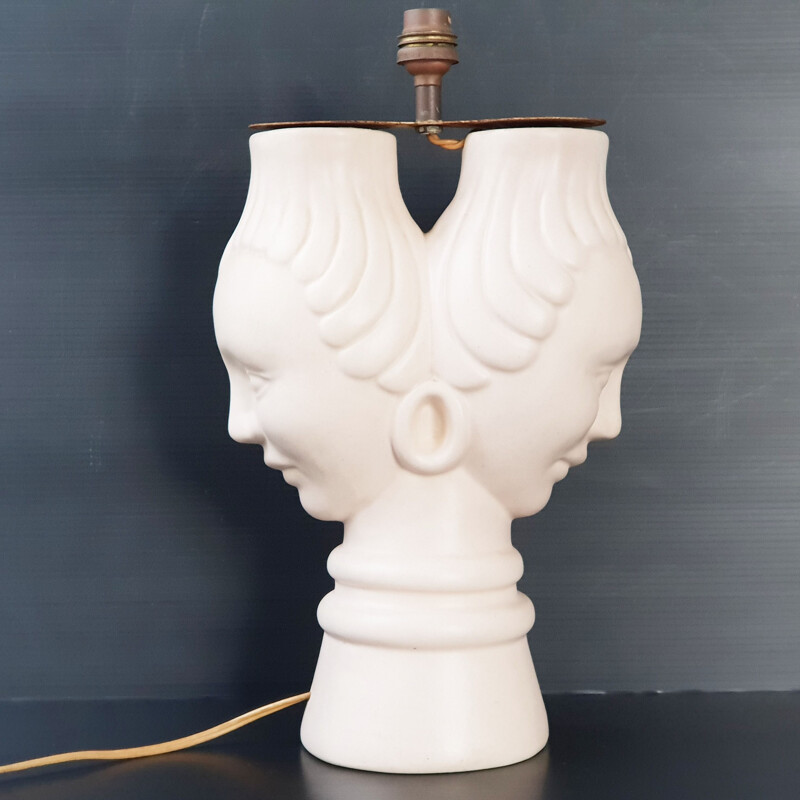 Vintage lamp by Louis Giraud in Vallauris