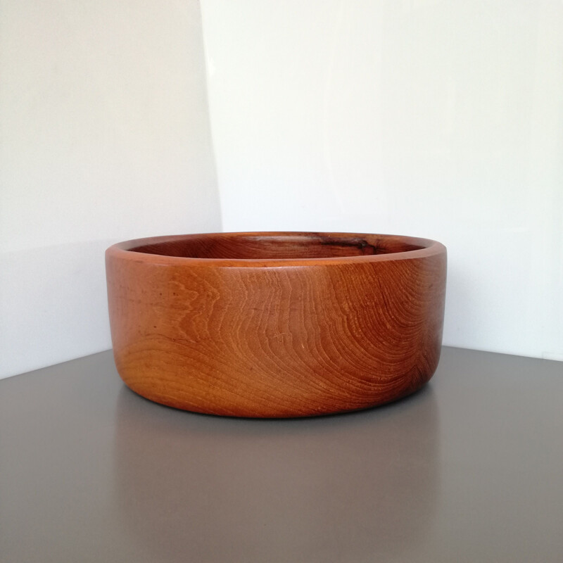 Vintage teak bowl