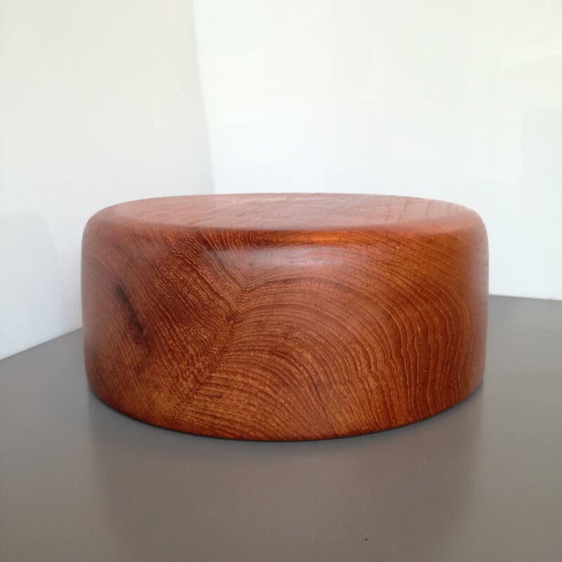 Vintage teak bowl