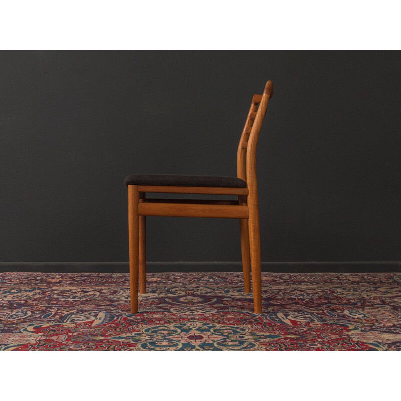 Suite de 4 chaises vintage par Erling Torvits, Danemark 1960