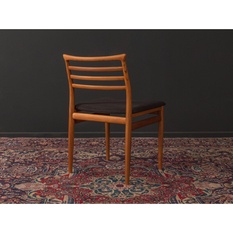 Suite de 4 chaises vintage par Erling Torvits, Danemark 1960