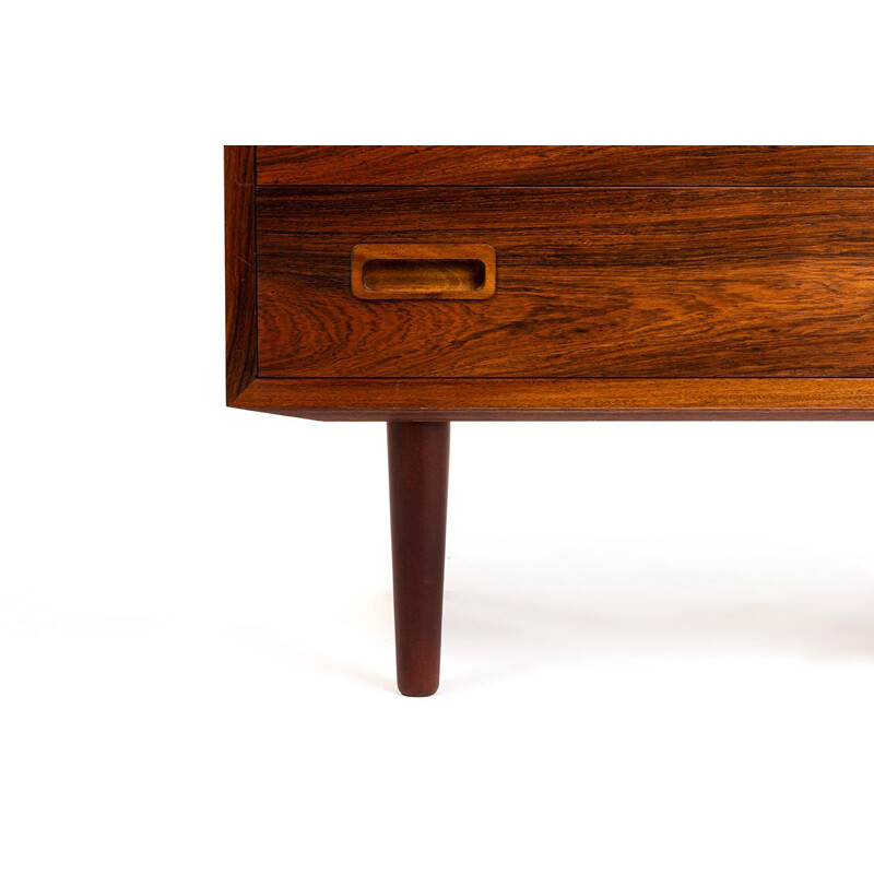 Vintage rosewood chest of drawers by Carlo Jensen for Hundevad & Co, Danish 1960s