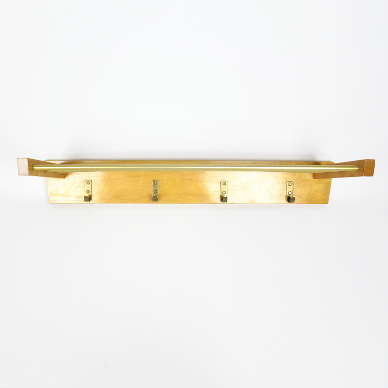 Vintage Wall hanger by VEB Hellerau Medigen, Germany 1950s