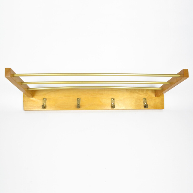 Vintage Wall hanger by VEB Hellerau Medigen, Germany 1950s