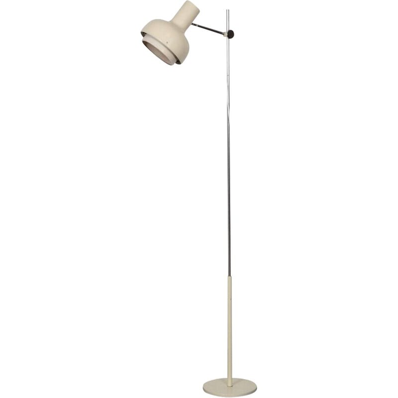 Vintage white floor lamp by Josef Hurka by Napako 1970s