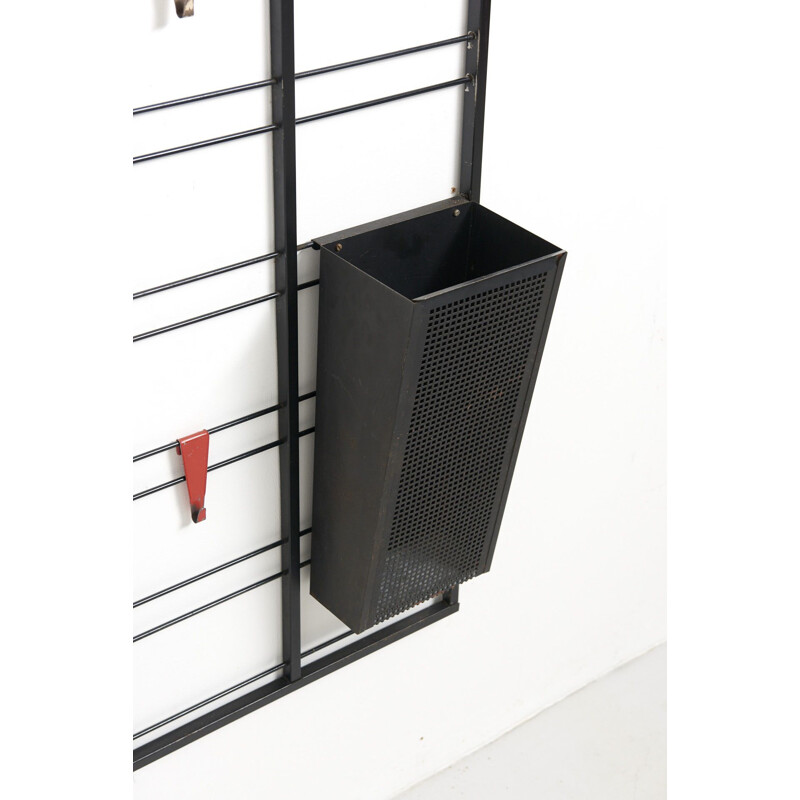 Vintage 'Tone Ladder' coat rack by Tjerk Reijenga for Pilastro, Netherlands 1950