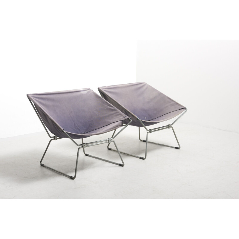 Pair of vintage armchairs by Pierre Paulin for AP Originals 1950