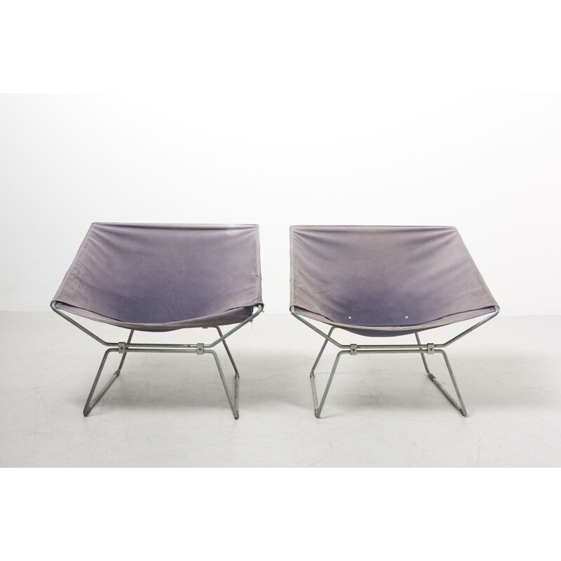 Pair of vintage armchairs by Pierre Paulin for AP Originals 1950