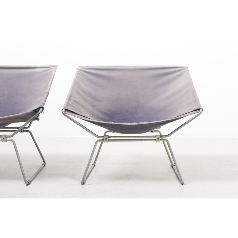 Pair of vintage armchairs by Pierre Paulin for AP Originals 1950