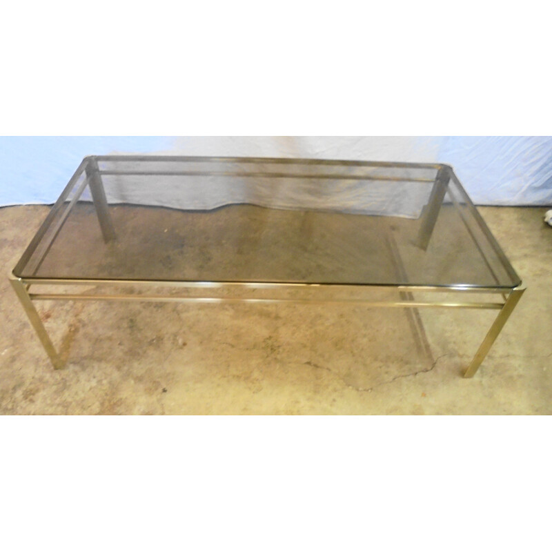 Vintage coffee table in solid bronze Bronze, 1960