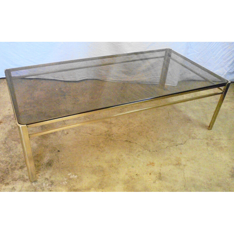 Vintage coffee table in solid bronze Bronze, 1960