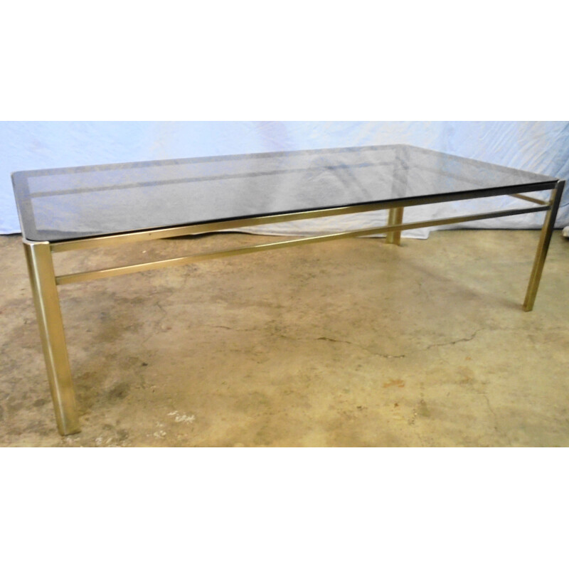 Vintage coffee table in solid bronze Bronze, 1960