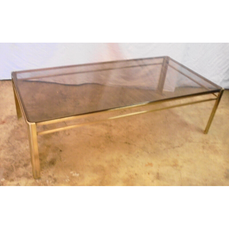 Vintage coffee table in solid bronze Bronze, 1960