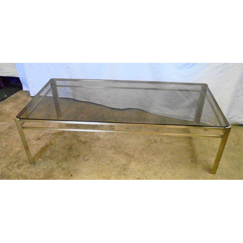 Vintage coffee table in solid bronze Bronze, 1960