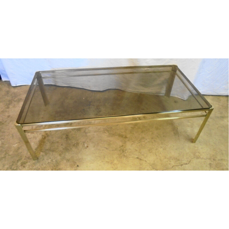 Vintage coffee table in solid bronze Bronze, 1960