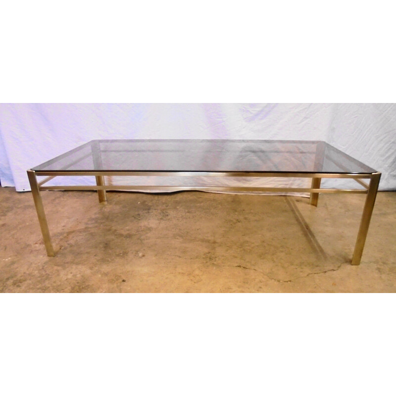 Vintage coffee table in solid bronze Bronze, 1960