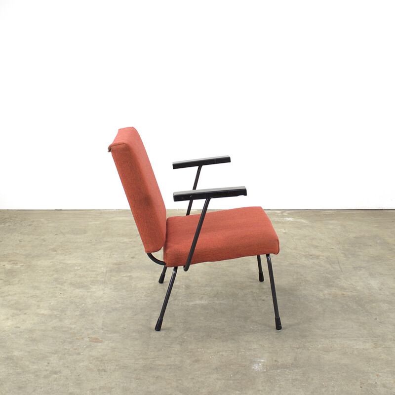 Gispen orange armchair, Wim RIETVELD - 1960s