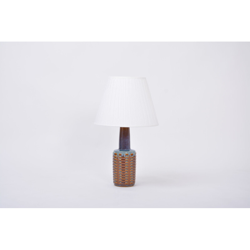 Large vintage ceramic table lamp by Einar Johansen for Soholm, Denmark 1960