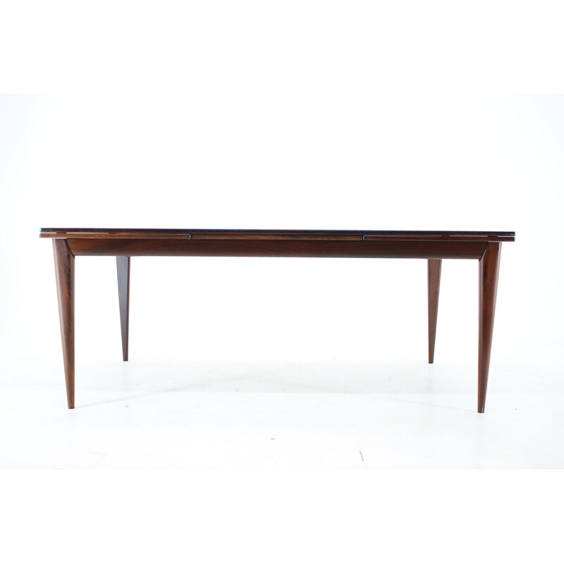 Grande table vintage en palissandre, modèle 254 de J.L. Niels Otto Møller 1960