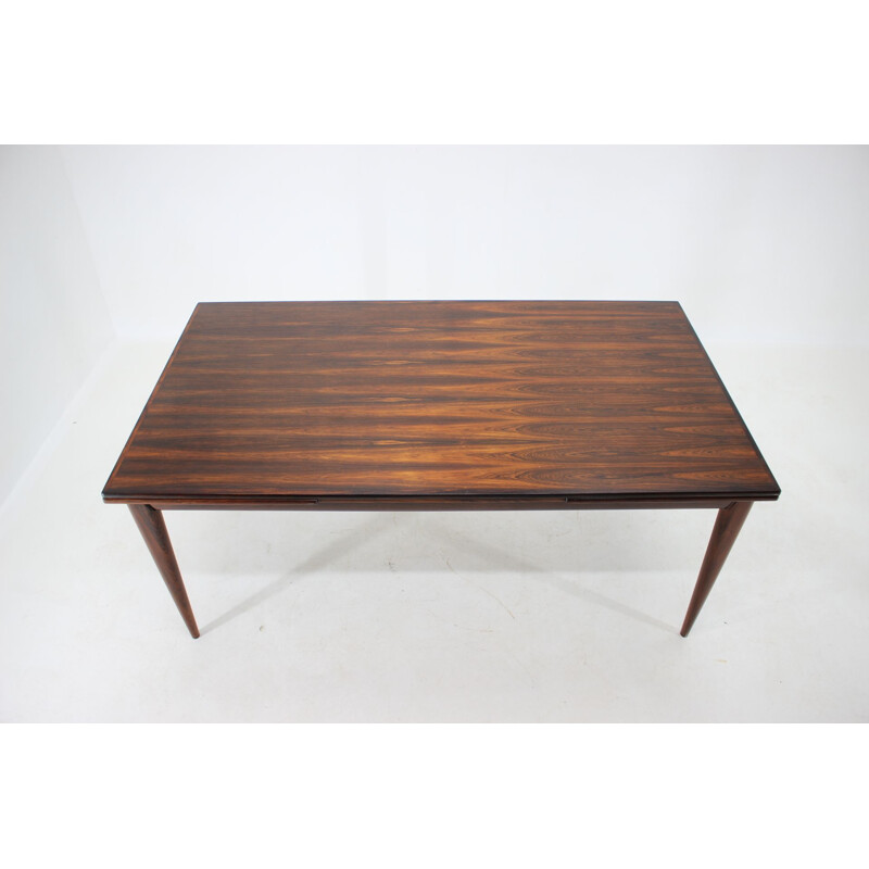 Large vintage rosewood table, model 254 by J.L. Niels Otto Møller 1960