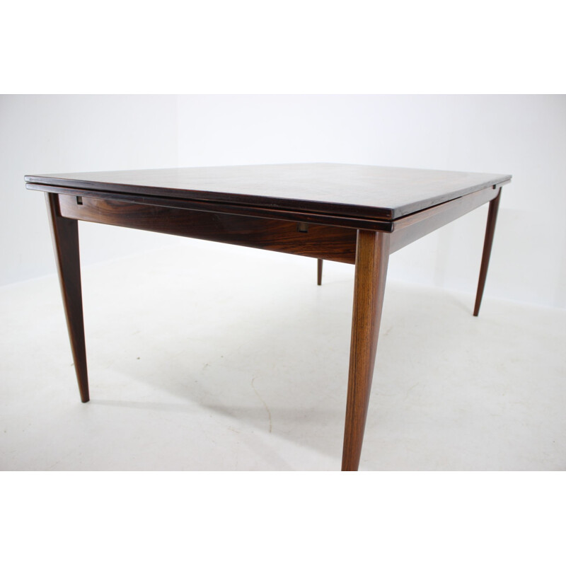 Grande table vintage en palissandre, modèle 254 de J.L. Niels Otto Møller 1960