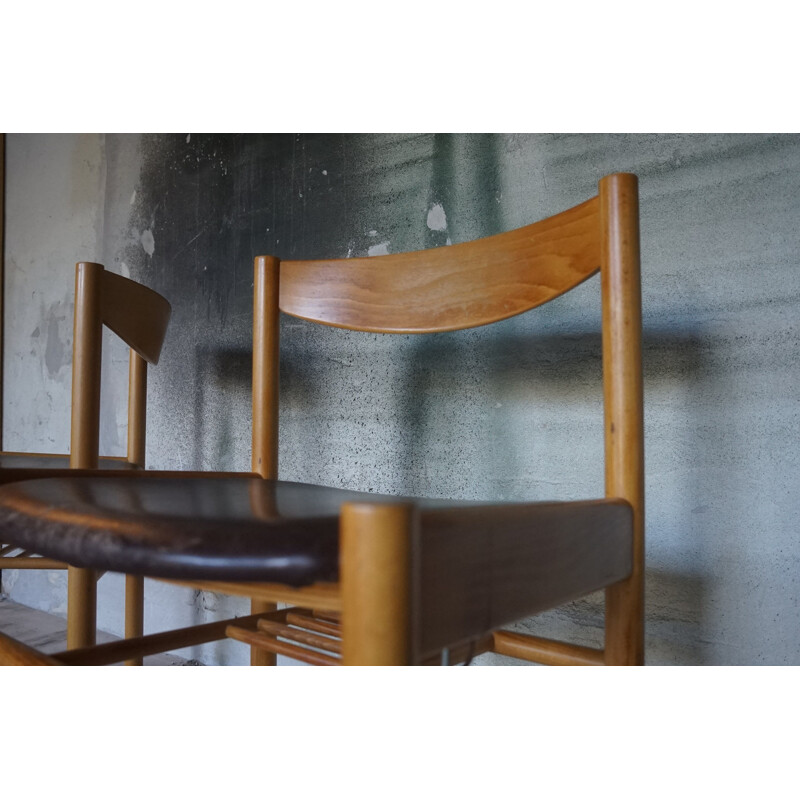  Set of 4 vintage chairs by Vilhelm Wohlert for Sorø Stolefabrik 1959