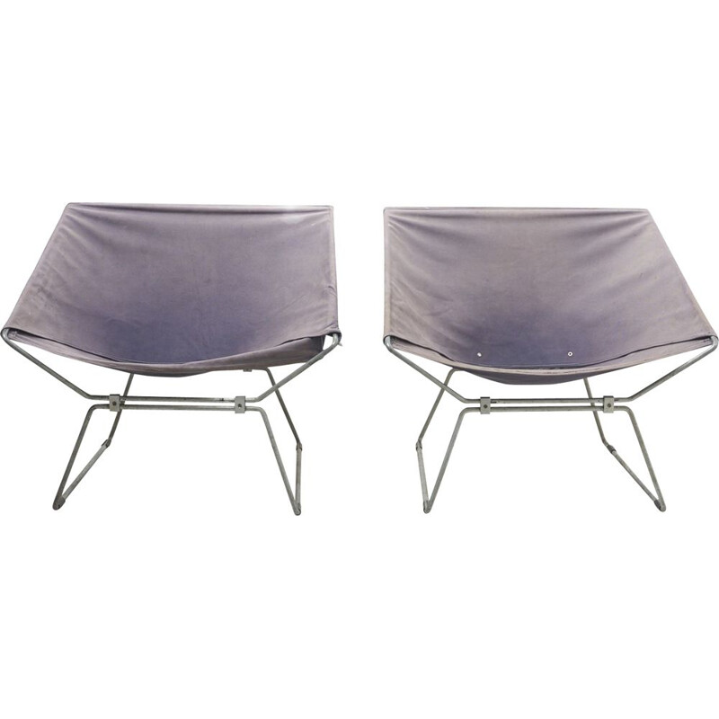 Pair of vintage armchairs by Pierre Paulin for AP Originals 1950