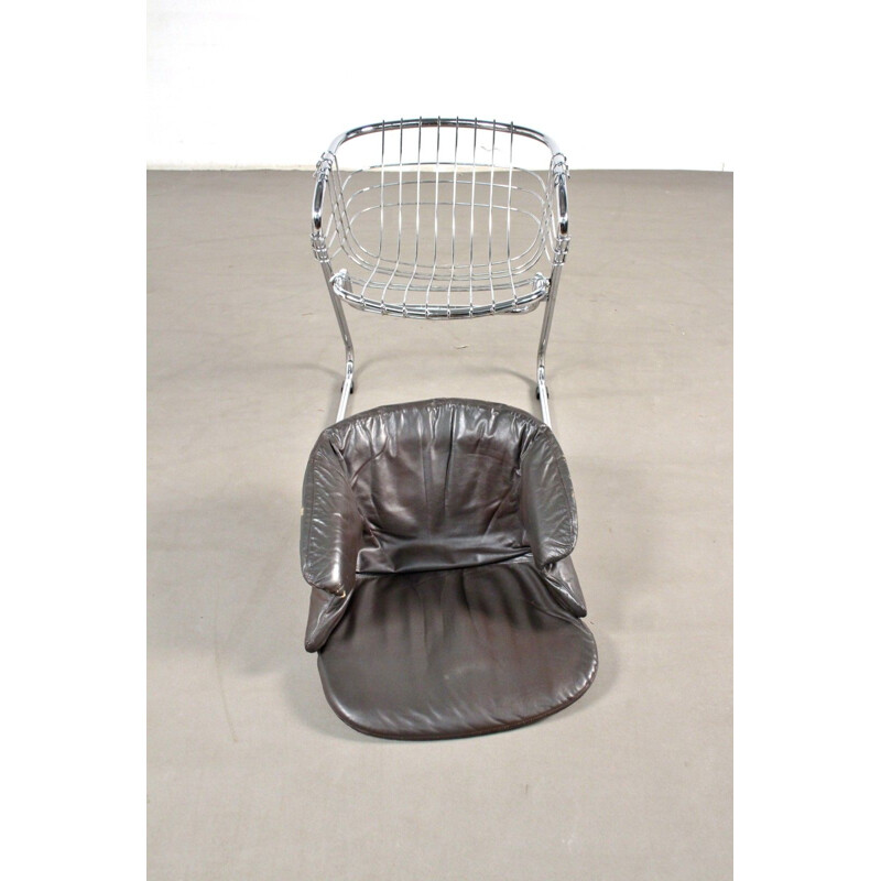 Vintage armchair by Gastone Rinaldi for Thema 1960