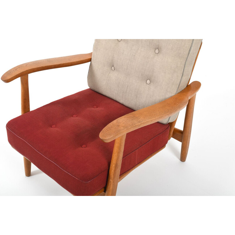 Vintage easychair Model 71 by Erik Kirkegaard for Magnus Olesen, Danish 1950s