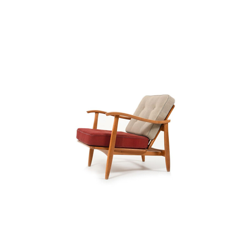 Vintage easychair Model 71 by Erik Kirkegaard for Magnus Olesen, Danish 1950s