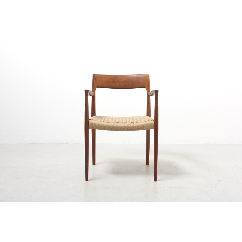 Vintage Armchair Model 57 in Teak by Niels O. Moller, Denmark - 1950s