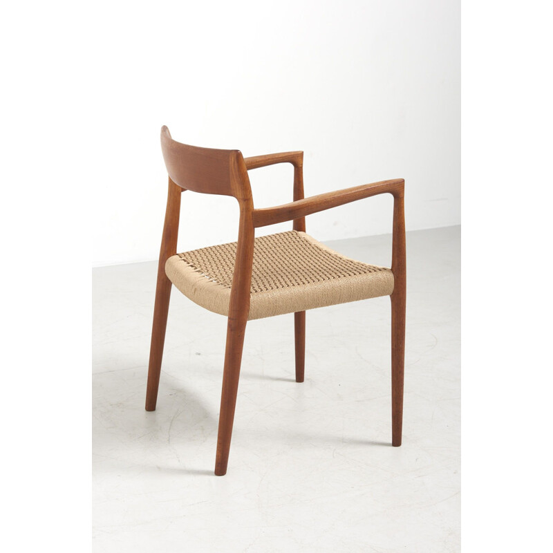 Vintage Armchair Model 57 in Teak by Niels O. Moller, Denmark - 1950s