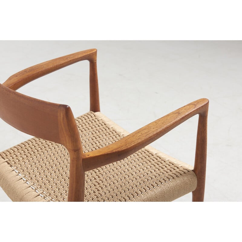 Vintage Armchair Model 57 in Teak by Niels O. Moller, Denmark - 1950s