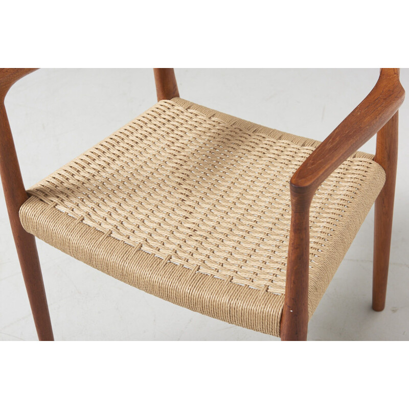 Vintage Armchair Model 57 in Teak by Niels O. Moller, Denmark - 1950s