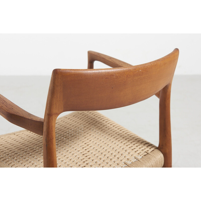 Vintage Armchair Model 57 in Teak by Niels O. Moller, Denmark - 1950s