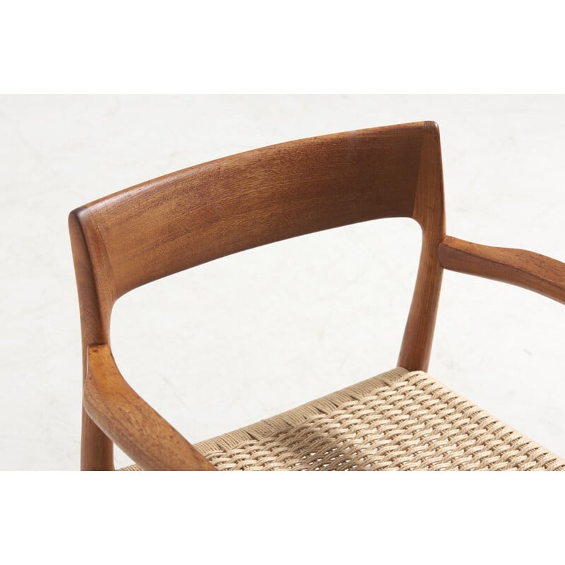 Vintage Armchair Model 57 in Teak by Niels O. Moller, Denmark - 1950s