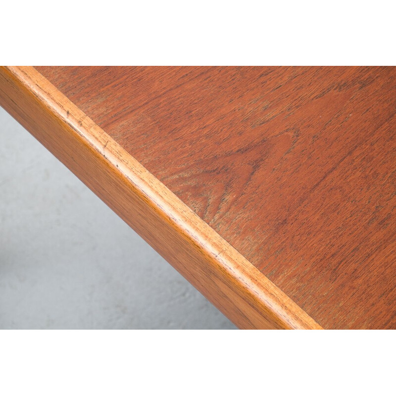 Vintage Teak Extendable Dining Table by H. W. Klein for Bramin 1960s