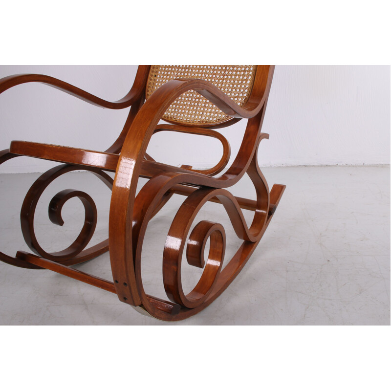 Vintage Rocking chair Thonet 1970s